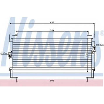 Конденсатор кондиционера NISSENS 94262