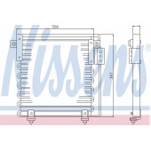 Конденсатор кондиционера NISSENS 94266