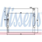 Конденсатор кондиционера NISSENS 94289