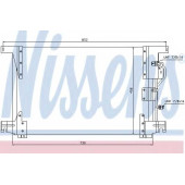 Конденсатор кондиционера NISSENS 94336