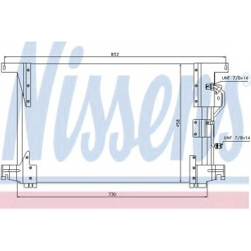 Конденсатор кондиционера NISSENS 94336