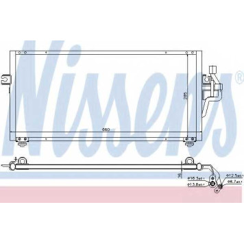 Конденсатор кондиционера NISSENS 94357