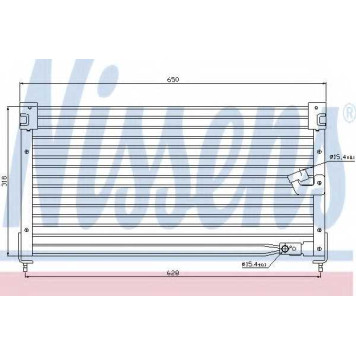 Конденсатор кондиционера NISSENS 94362