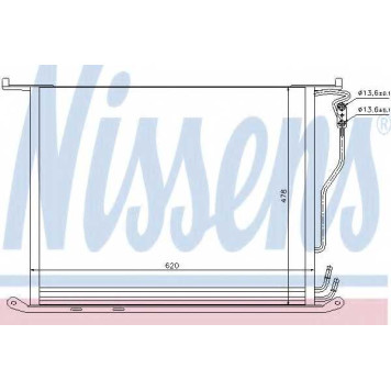 Конденсатор кондиционера NISSENS 94380