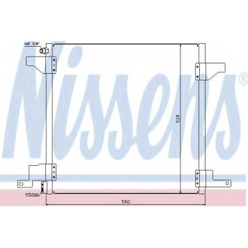 Конденсатор кондиционера NISSENS 94390