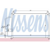 Конденсатор кондиционера NISSENS 94412