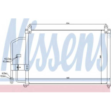Конденсатор кондиционера NISSENS 94412