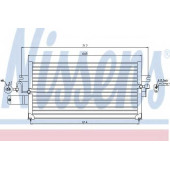 Конденсатор кондиционера NISSENS 94427