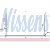 Конденсатор кондиционера NISSENS 94458