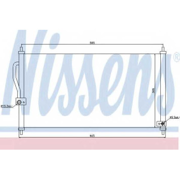 Конденсатор кондиционера NISSENS 94458