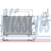 Конденсатор кондиционера NISSENS 94534