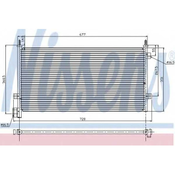 Конденсатор кондиционера NISSENS 94578