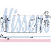 Конденсатор кондиционера NISSENS 94588