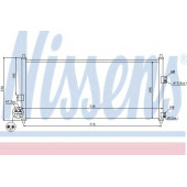 Конденсатор кондиционера NISSENS 94589