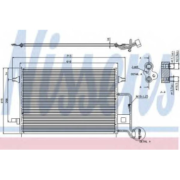 Конденсатор кондиционера NISSENS 94592