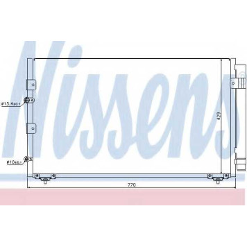 Конденсатор кондиционера NISSENS 94608