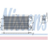 Конденсатор кондиционера NISSENS 94678