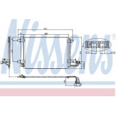Конденсатор кондиционера NISSENS 94684