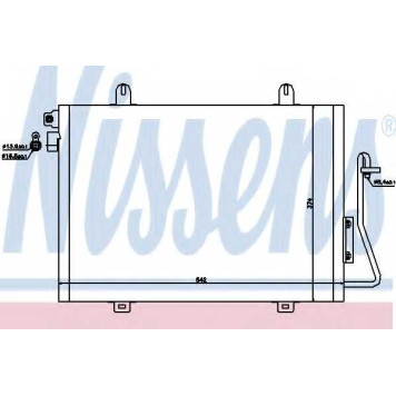Конденсатор кондиционера NISSENS 94726