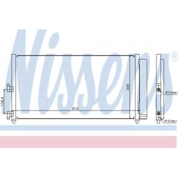 Конденсатор кондиционера NISSENS 94727