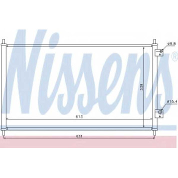 Конденсатор кондиционера NISSENS 94733
