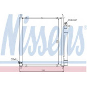 Конденсатор кондиционера NISSENS 94734