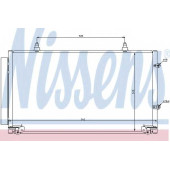 Конденсатор кондиционера NISSENS 94757