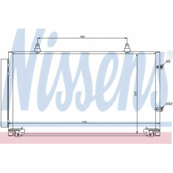 Конденсатор кондиционера NISSENS 94757