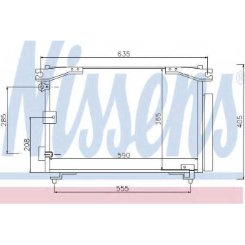 Конденсатор кондиционера NISSENS 94769