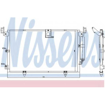 Конденсатор кондиционера NISSENS 94789