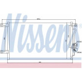 Конденсатор кондиционера NISSENS 94790