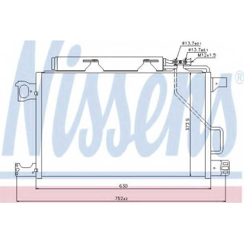 Конденсатор кондиционера NISSENS 94794