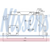 Конденсатор кондиционера NISSENS 94857