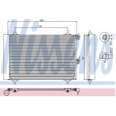 Конденсатор кондиционера NISSENS 94870