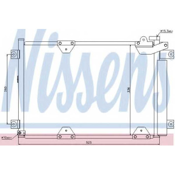 Конденсатор кондиционера NISSENS 94892