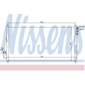 Конденсатор кондиционера NISSENS 94907