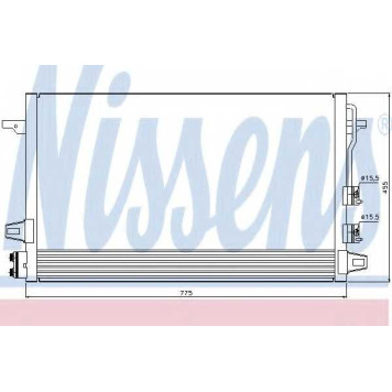 Конденсатор кондиционера NISSENS 94929