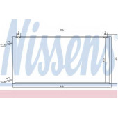 Конденсатор кондиционера NISSENS 94967