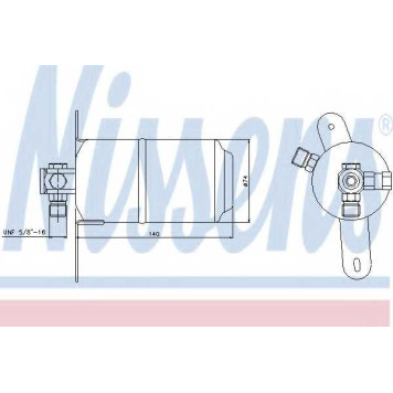 Осушитель кондиционера NISSENS 95025
