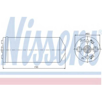 Осушитель кондиционера NISSENS 95056