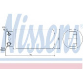 Осушитель кондиционера NISSENS 95058