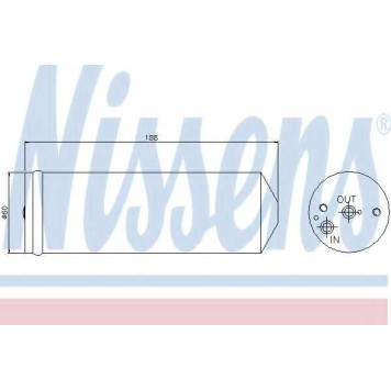 Осушитель кондиционера NISSENS 95065