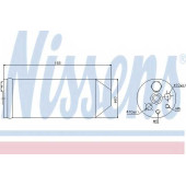 Осушитель кондиционера NISSENS 95070