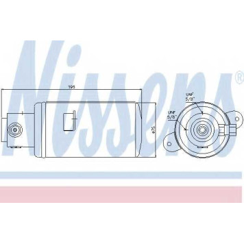 Осушитель кондиционера NISSENS 95076