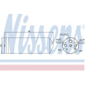 Осушитель кондиционера NISSENS 95134