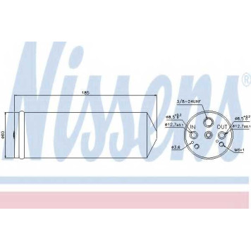Осушитель кондиционера NISSENS 95134