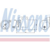 Осушитель кондиционера NISSENS 95185