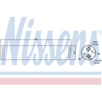 Осушитель кондиционера NISSENS 95241