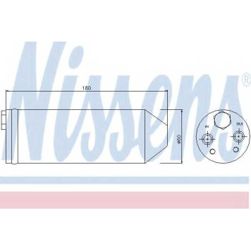 Осушитель кондиционера NISSENS 95256