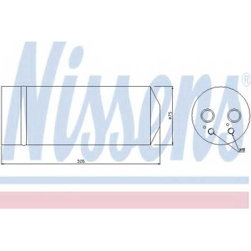 Осушитель кондиционера NISSENS 95314